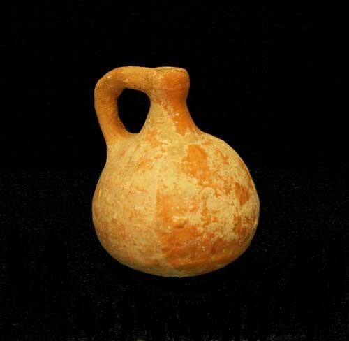 Iron Age Terracotta Juglet, 900 BCE - 700 BCE