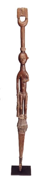 Asante Wooden Staff, 19th Century CE - 20th Century CE
