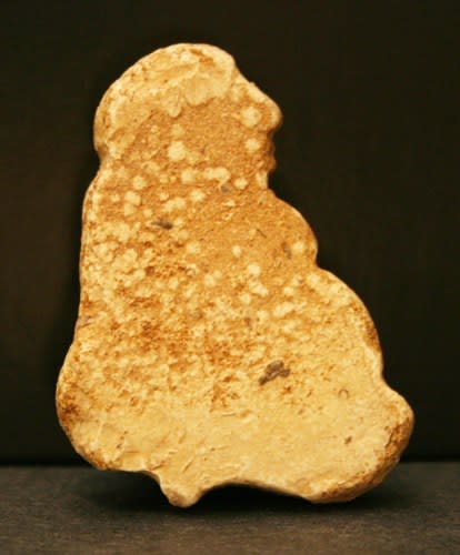 Sumerian Calcite Amulet of a Seated Deity, 3600 BCE - 2300 BCE