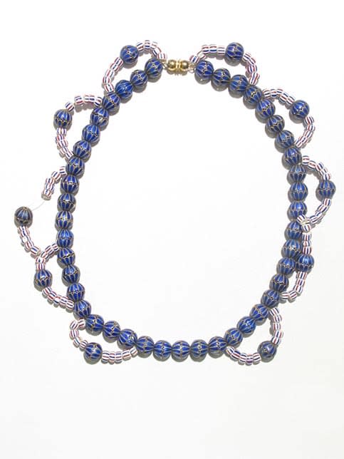 Cloissone Bead and Venetian Glass Trade Bead Necklace, 18th Century CE - 20th Century CE