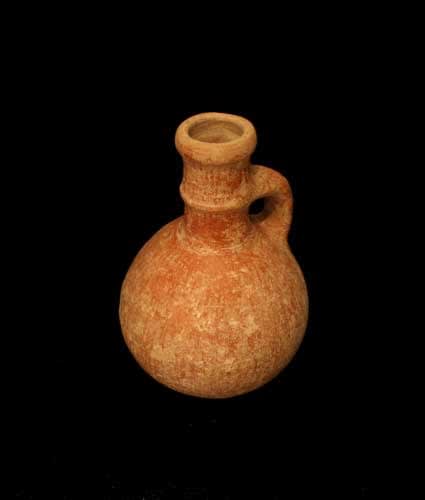 Iron Age Terracotta Decanter, 900 BCE - 700 BCE