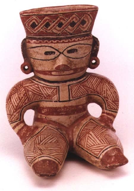 Seated Female Figure, 800 CE - 1200 CE
