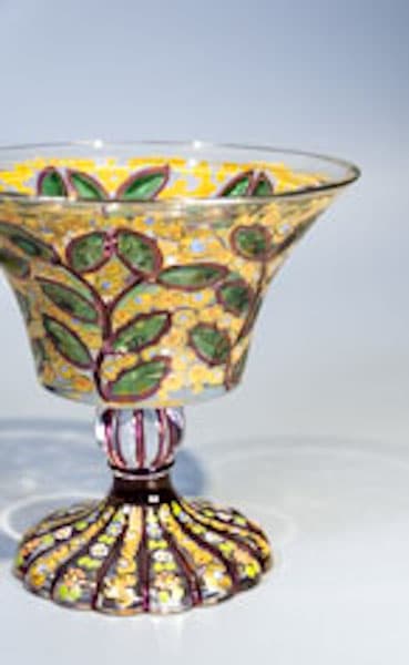 Ornamental Glass Vase