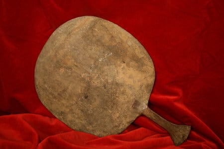 Yoruba Brass Fan of an Osun Priestess, 20th Century CE