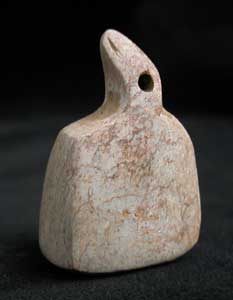 Bird Effigy Votive Seal with an Intaglio, 4000 BCE - 3000 BCE