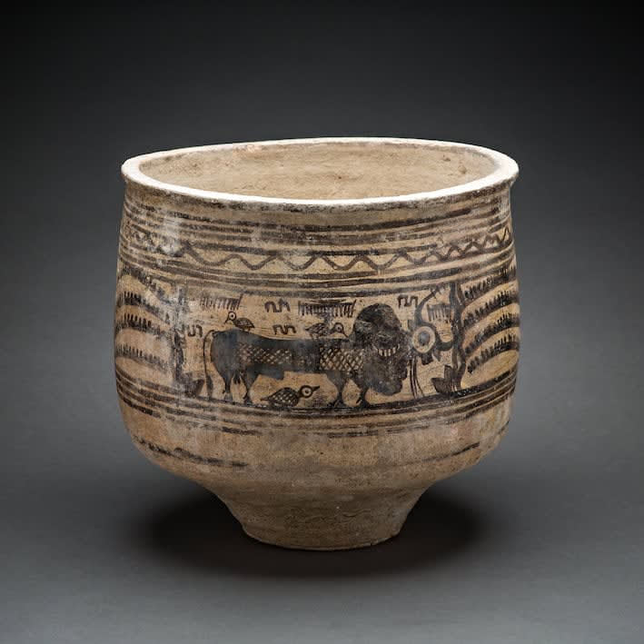 Indus Valley Terracotta Vessel, 3500 BCE - 2000 BCE