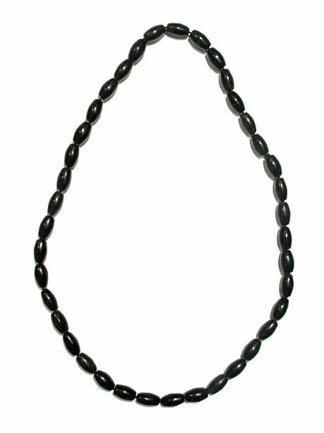 Black Onyx Bead Necklace
