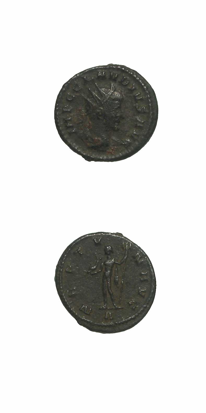 Bronze Antoninianus of Emperor Claudius Gothicus, 268 CE - 270 CE