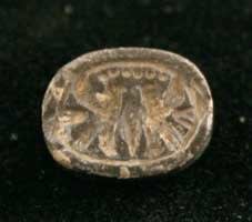 Stone Scaraboid Seal, 900 BCE - 700 BCE