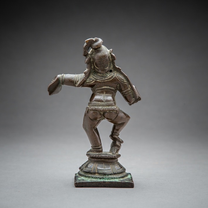 Bronze Figure of a Dancing Krishna, 1700 CE - 1800 CE