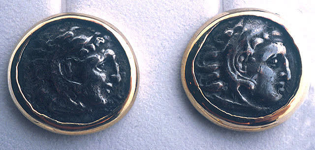 Two Silver Coins of King Alexander III the Great, 336 BCE - 323 CE