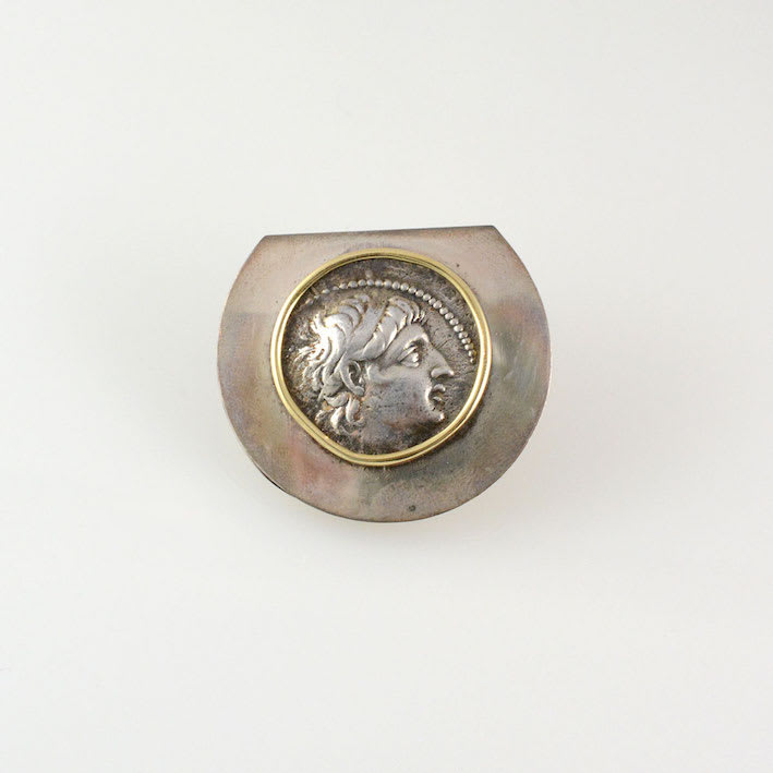 Silver Coin Of Seleucid King Antiochus VII Sidetes, 138 BCE - 129 CE