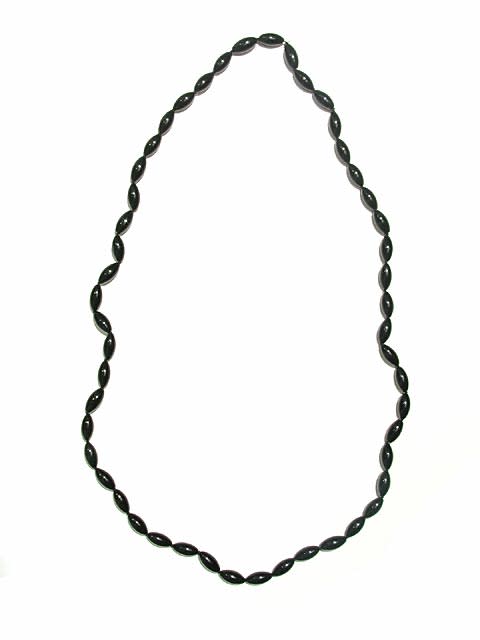 Black Onyx Bead Necklace