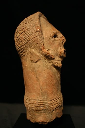 Bura Terracotta Head, 3rd Century CE - 11th Century CE