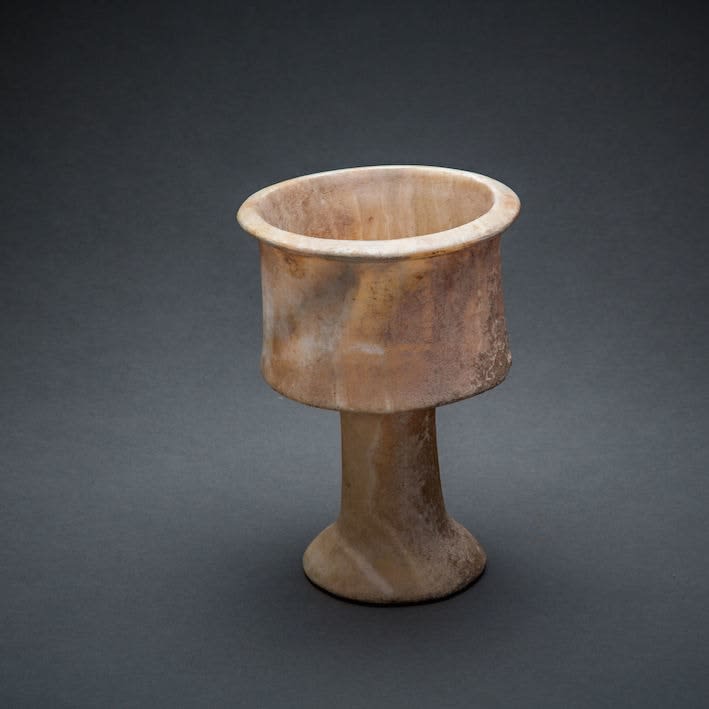 Bactria-Margiana Alabaster Goblet, 2000 BCE - 1500 BCE