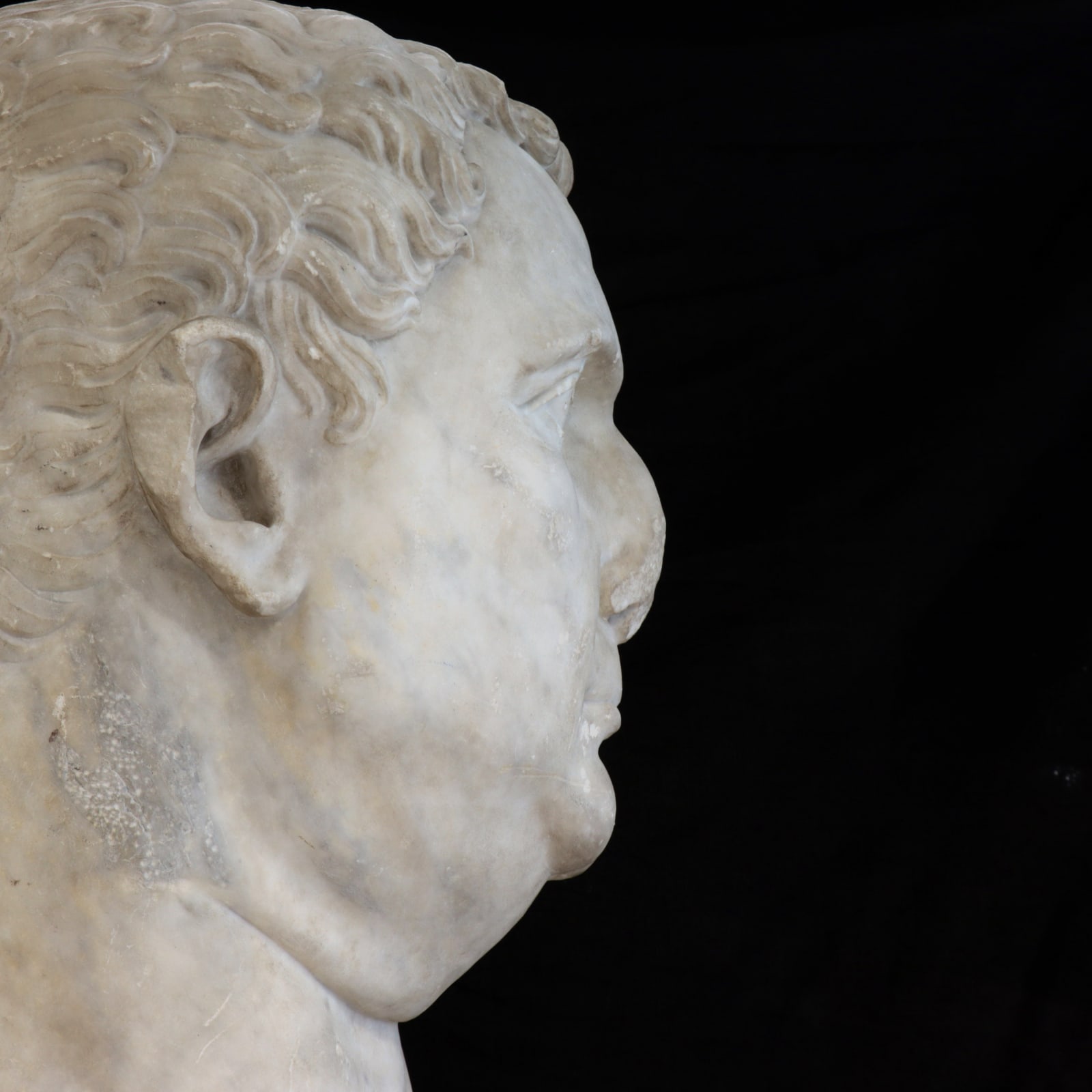 Marble Head of Vitellius, 55 CE - 100 CE