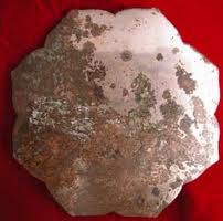 Tang Octofoil Silver-Plated Bronze Mirror, 618 CE - 906 CE