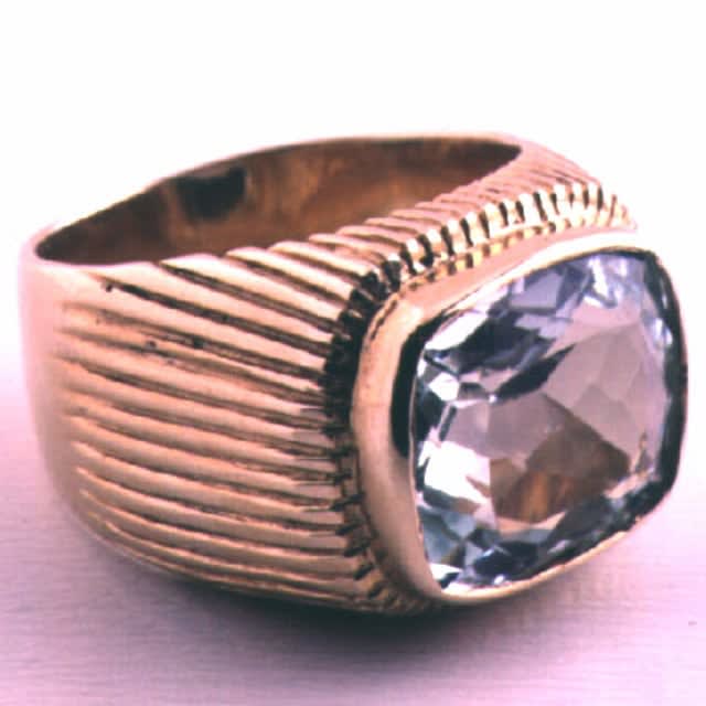 Aquamarine Ring