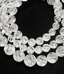 Rock Crystal Bead Necklace