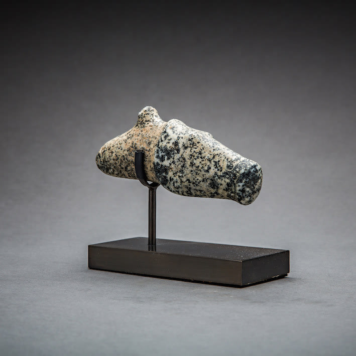 Mesopotamian Stone Head of Horse, 3000 BCE - 2000 BCE