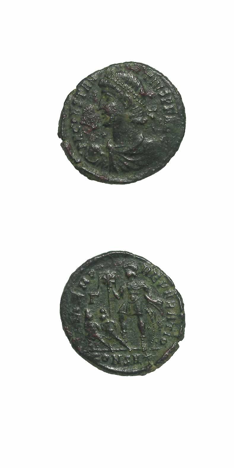 Bronze Centenionalis of Emperor Constantius II, 348 CE - 361 CE