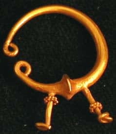 Roman Gold Earrings, 100 CE - 300 CE