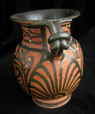 Apulian Red-Figure Jug, 400 BCE - 300 CE
