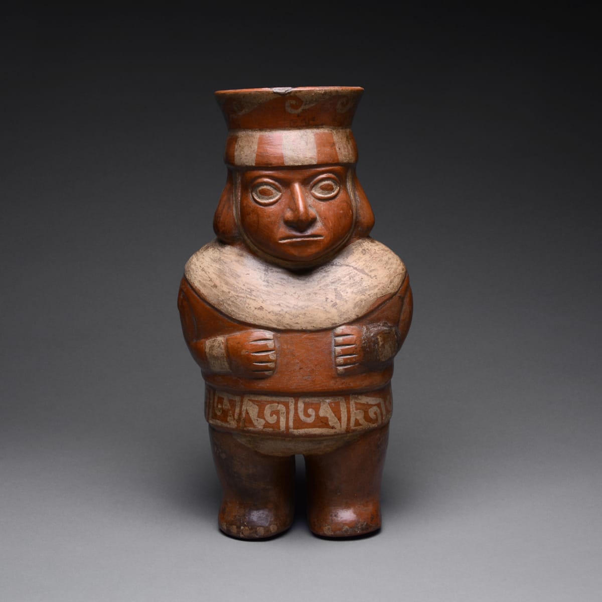 Moche Terracotta Figure, 100 AD to 500 AD