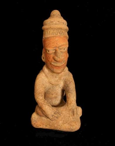 Mayan Figural Whistle, 550 CE - 950 CE