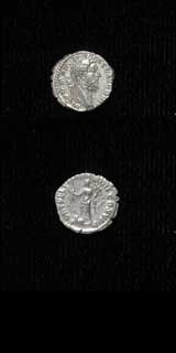 Silver Denarius of Emperor Commodus, 180 CE - 192 CE