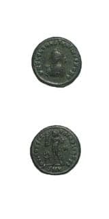 Bronze Coin of Constantine II Struck While Caesar, 316 CE - 337 CE