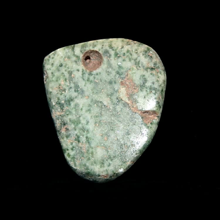 Mezcala Stone Head Amulet, 300 BCE - 300 CE