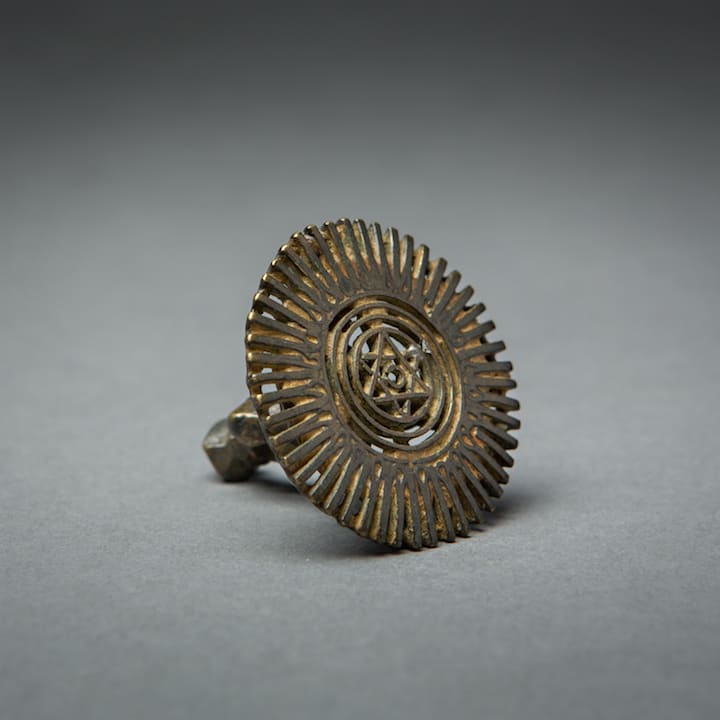 Star of David Bronze Seal, 18th Century CE - 19th Century CE