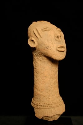 Bura Terracotta Head, 3rd Century CE - 11th Century CE