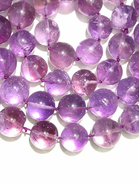 Amethyst Bead Necklace