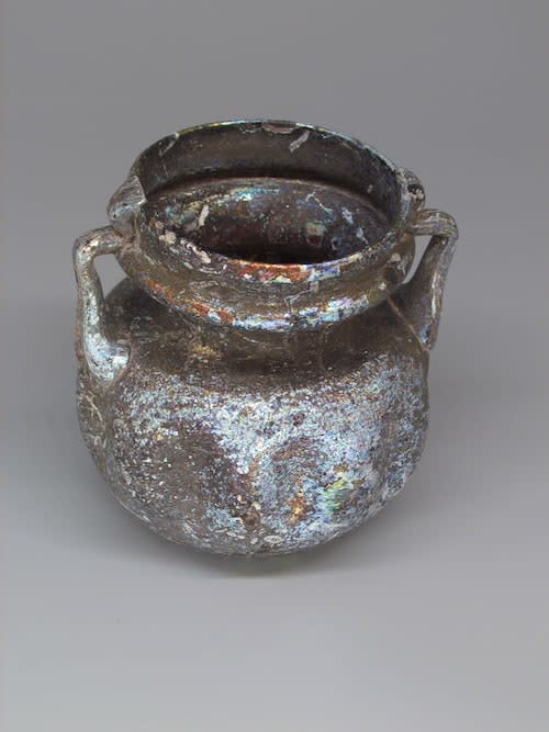 Glass Jar, 100 CE - 400 CE