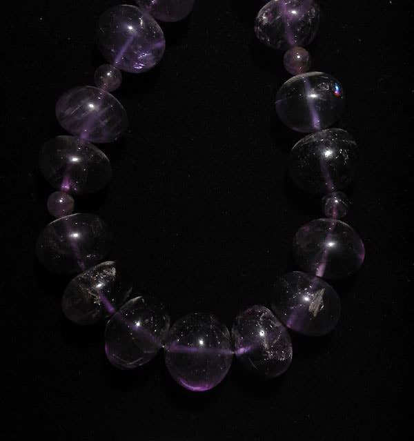 Amethyst Bead Necklace