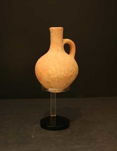 Iron Age Terracotta Juglet, 900 BCE - 700 BCE