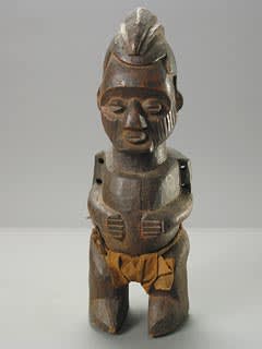 Teke Wooden Butti Ancestor Sculpture, 20th Century CE