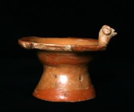 Jalisco Bowl Featuring a Small Reptile, 300 BCE - 300 CE