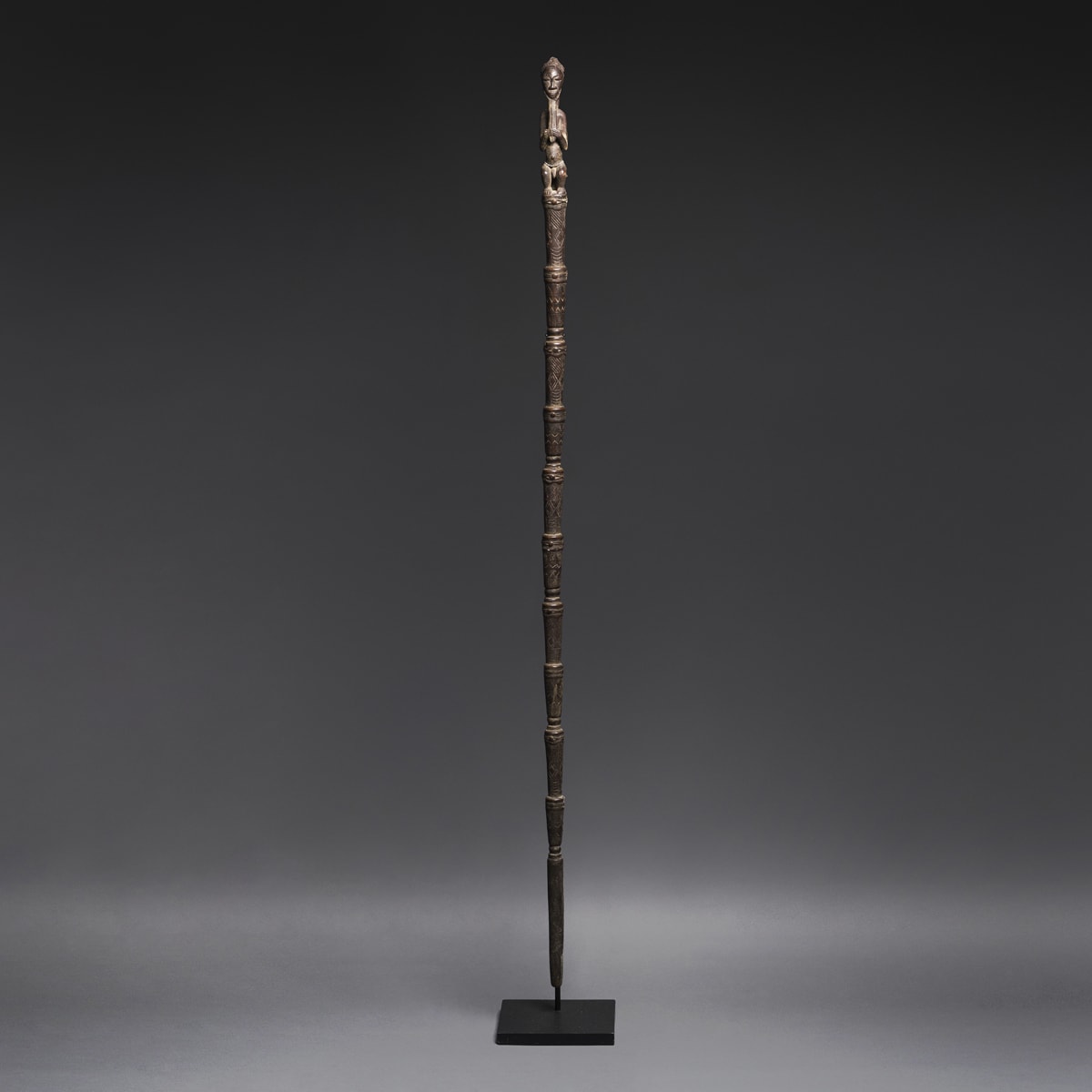 Baule Wooden Staff, 19th Century CE - 20th Century CE