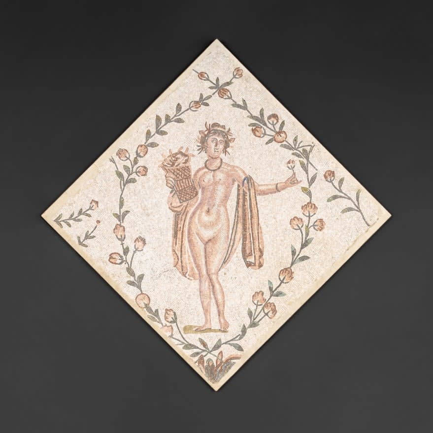 Roman Mosaic Depicting the Horae, 200 - 300 CE