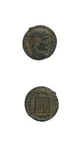 Bronze Coin of Emperor Constantine I the Great, 307 CE - 337 CE