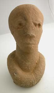 Nok Terracotta Bust, 500 BCE - 200 CE