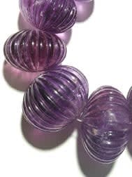 Amethyst Bead Necklace