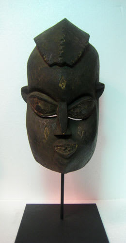 Yoruba Wooden Face Mask, 20th Century CE