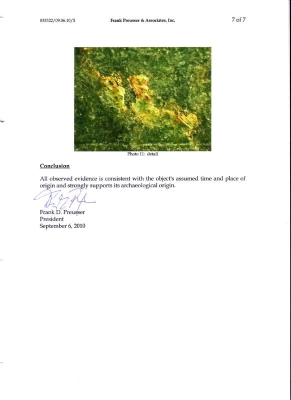 Olmec Jade Arm, 1200 BCE - 500 BCE