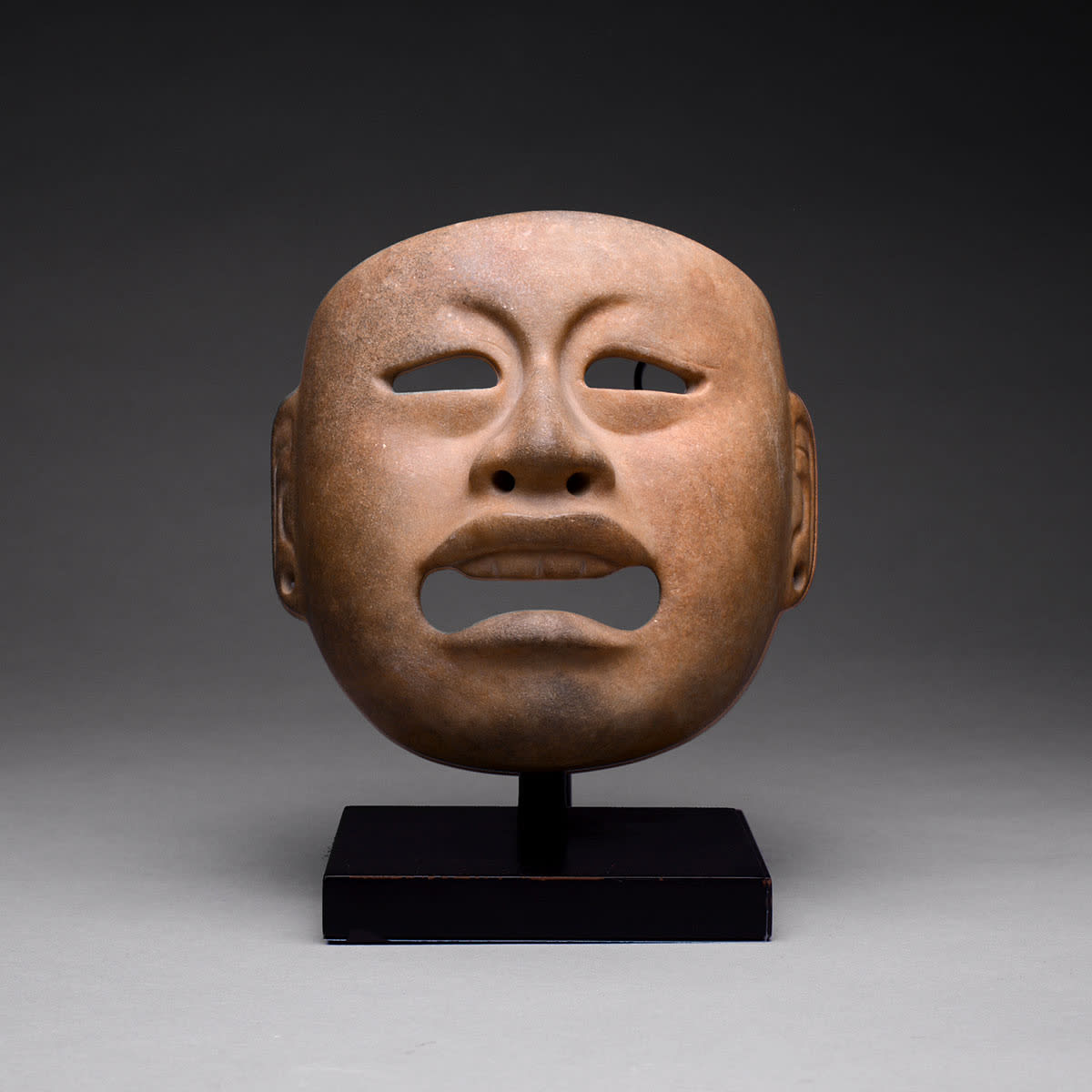 Olmec Jadite Mask, 1200 BCE - 500 BCE