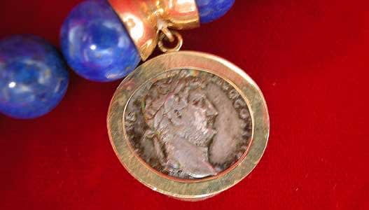 Silver Denarius Of Roman Emperor Hadrian, 117 CE - 138 CE