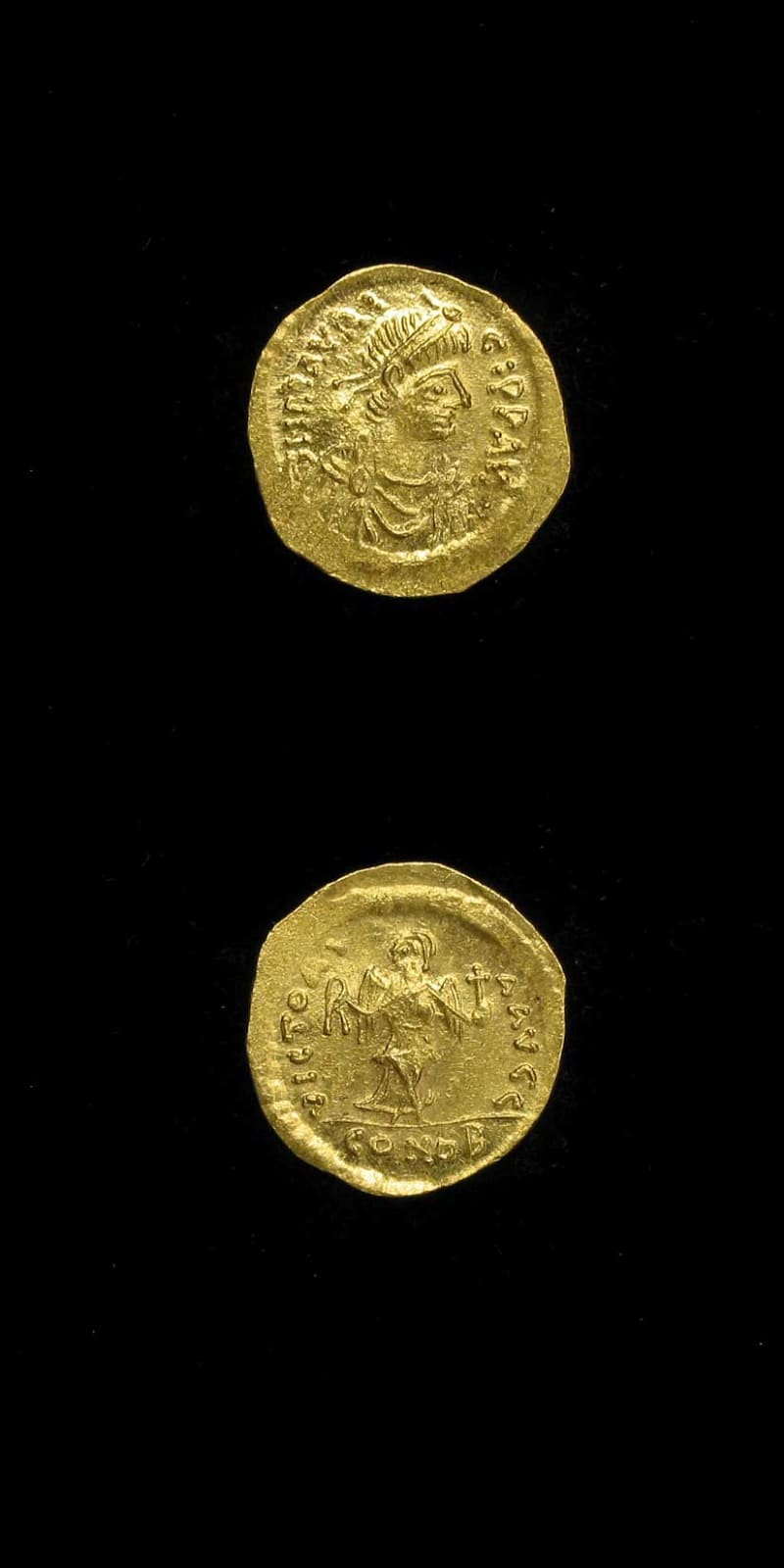 Byzantine Gold Semissis of Emperor Maurice Tiberius, 582 CE - 602 CE